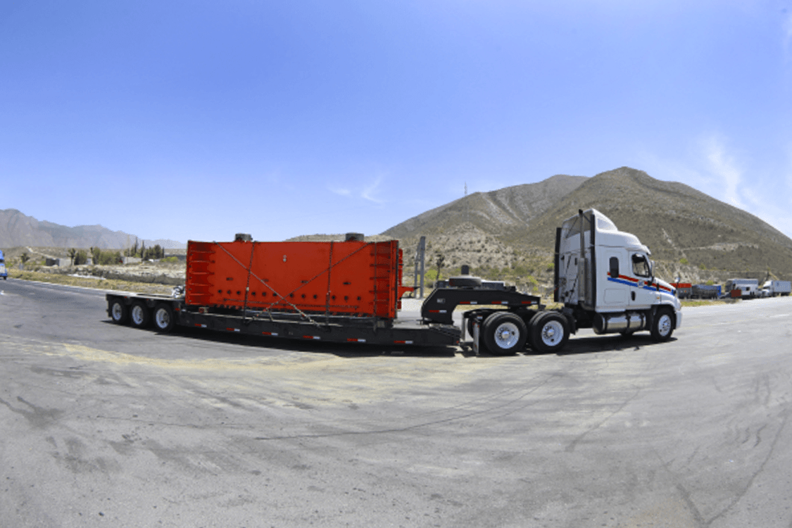 Specialized transfers and relocation of machinery from a 1,000-ton press slide to a 50-ton low boy.